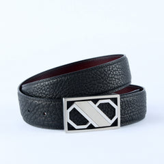 Men's Wild Style 8 Shaped Hollowed Buckle Belt 304 Stainless Steel Buckle