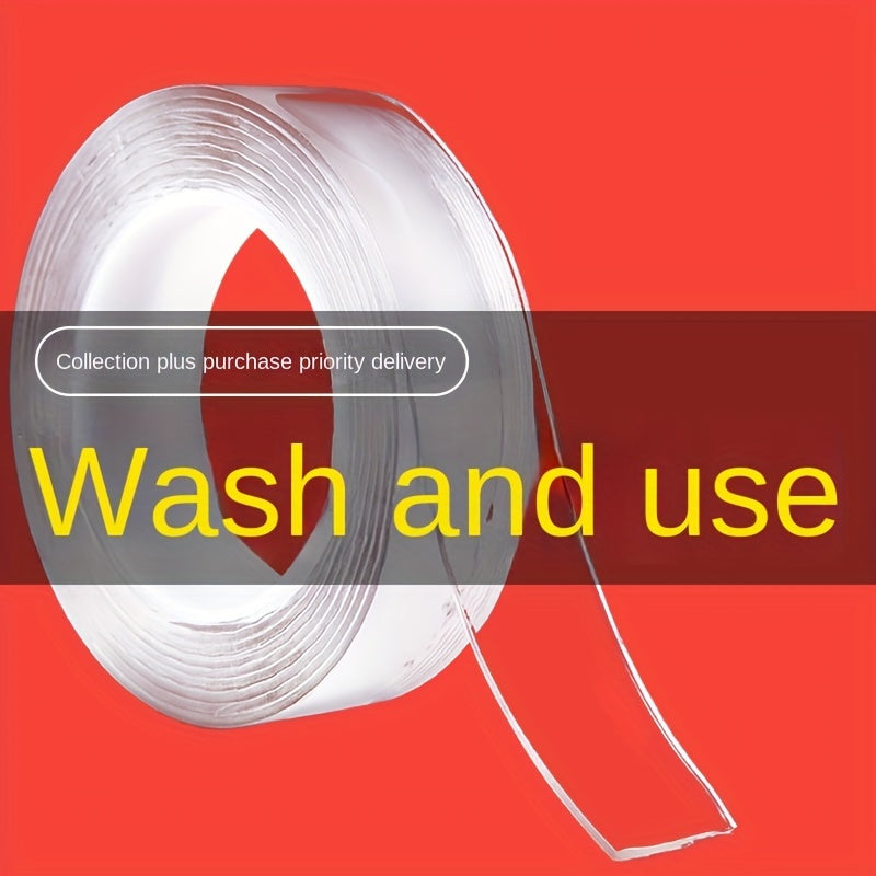 Transparent Reusable Double Sided Tape - Nanotraceless Sticker