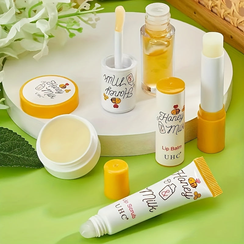 Honey Milk Lip Balm Hydrating Moisturizing Lip Balm