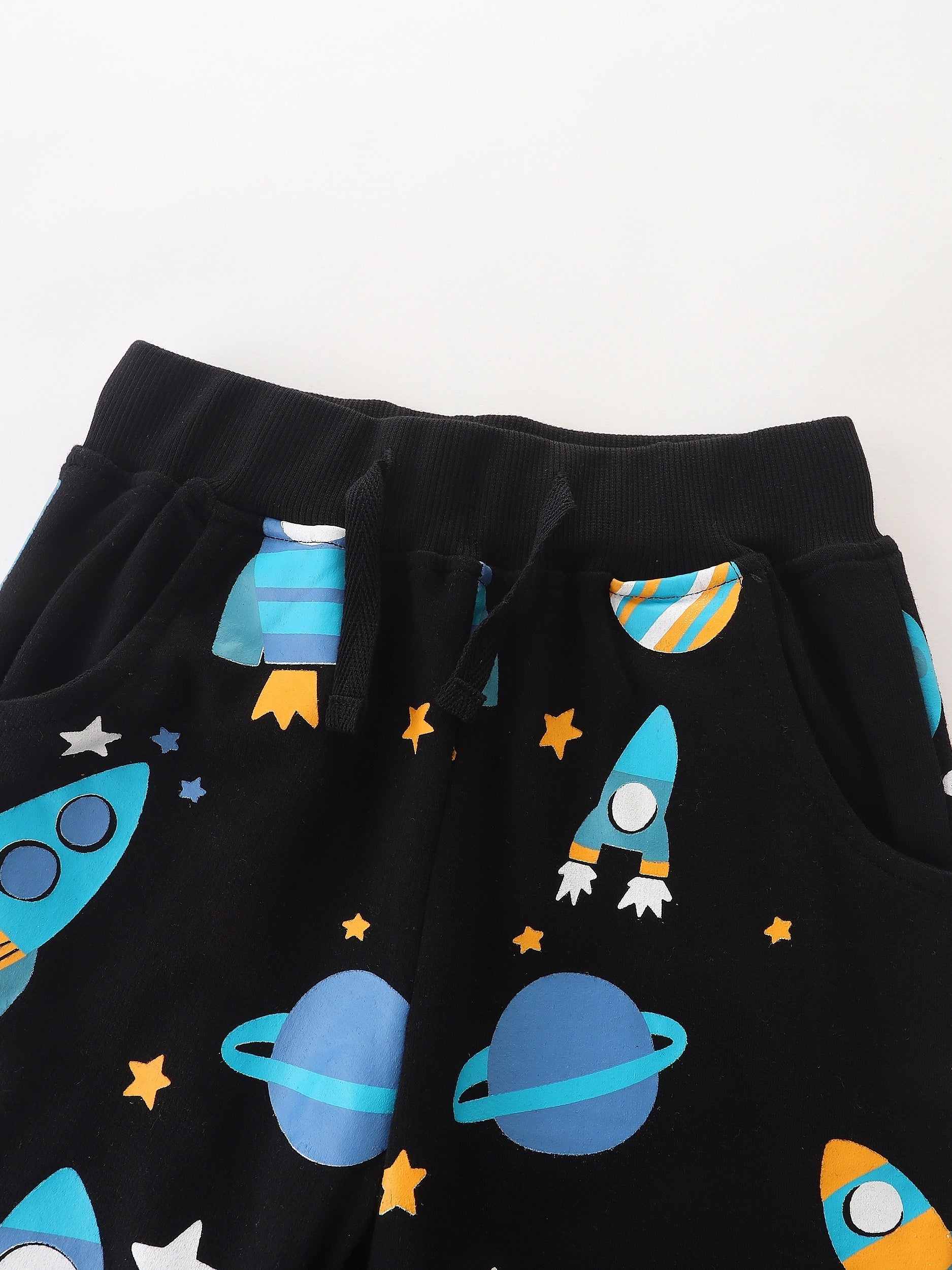 Space Planet Rocket Boys Jogger Sports Pants