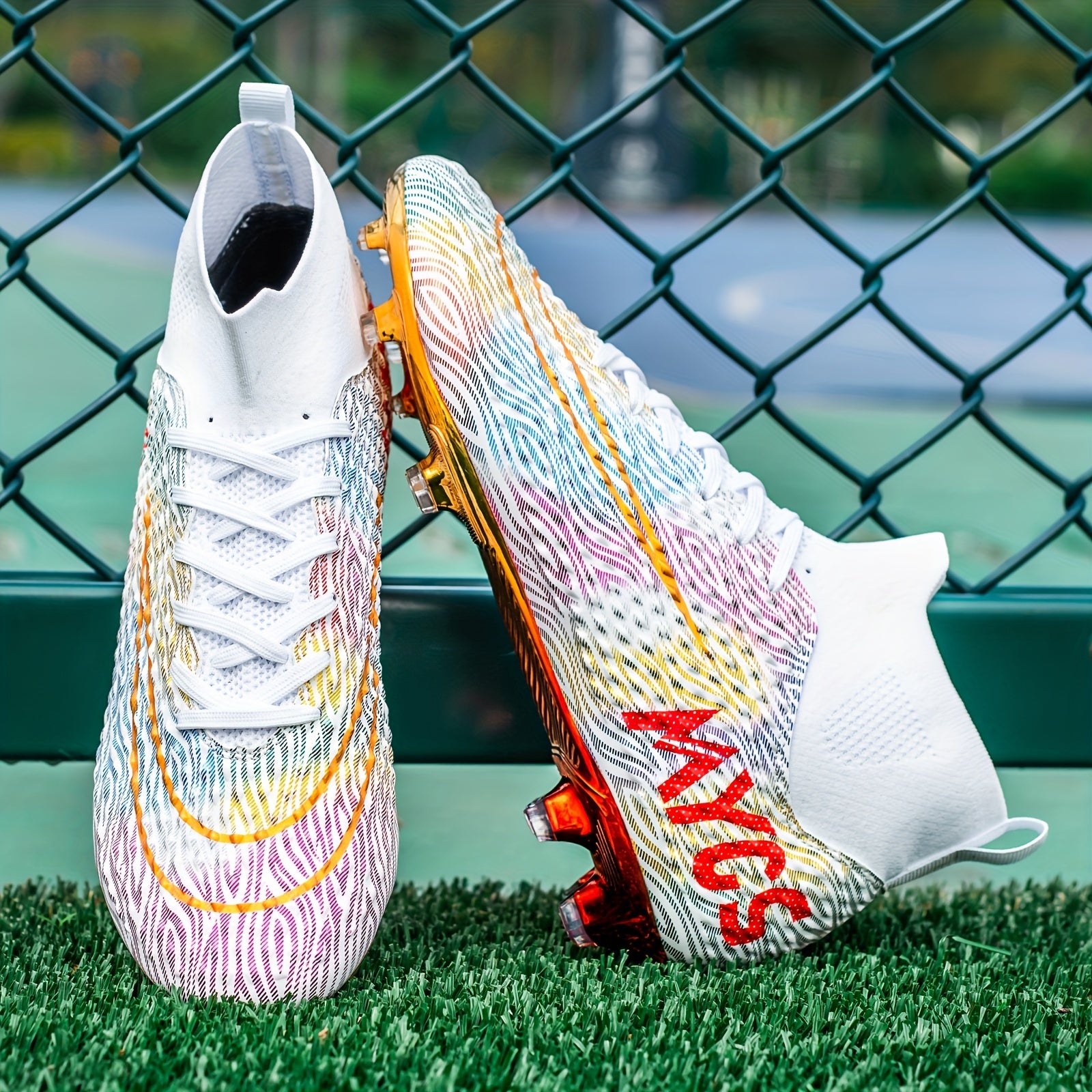 Women's AG Nailed Soccer Shoes Outdoor Anti Slip Football Shoes