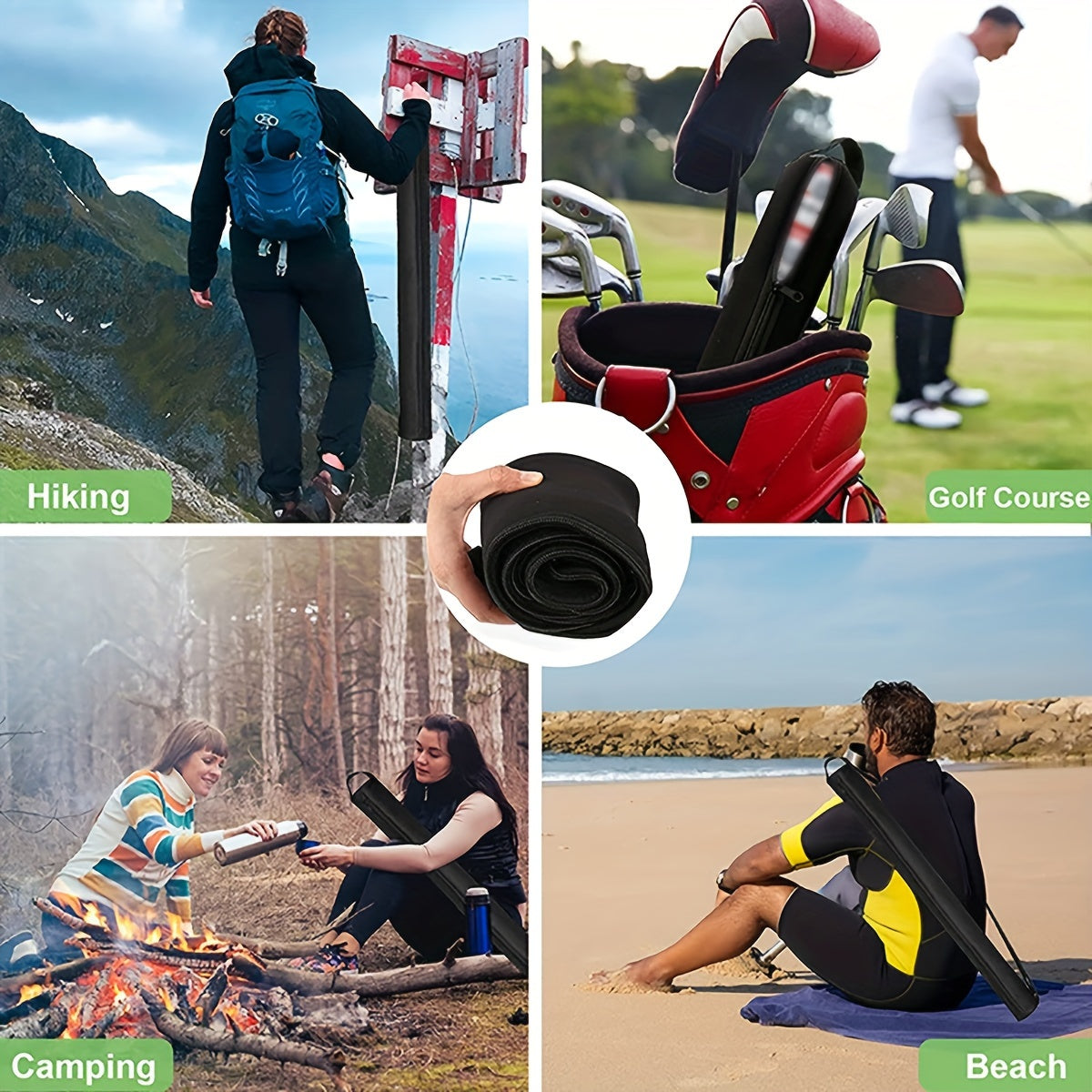 Portable Beer Beverage Cooler Insulated Bag Beer Sleeve