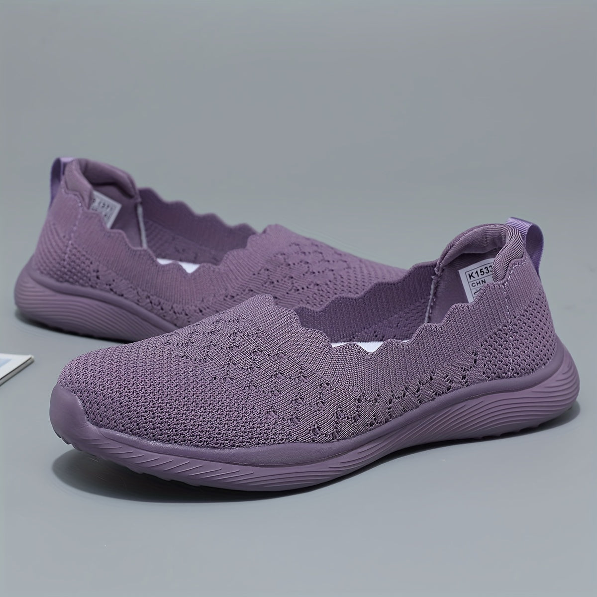 Women's Solid Low Top Walking Shoes Lightweight Casual Sport Shoes