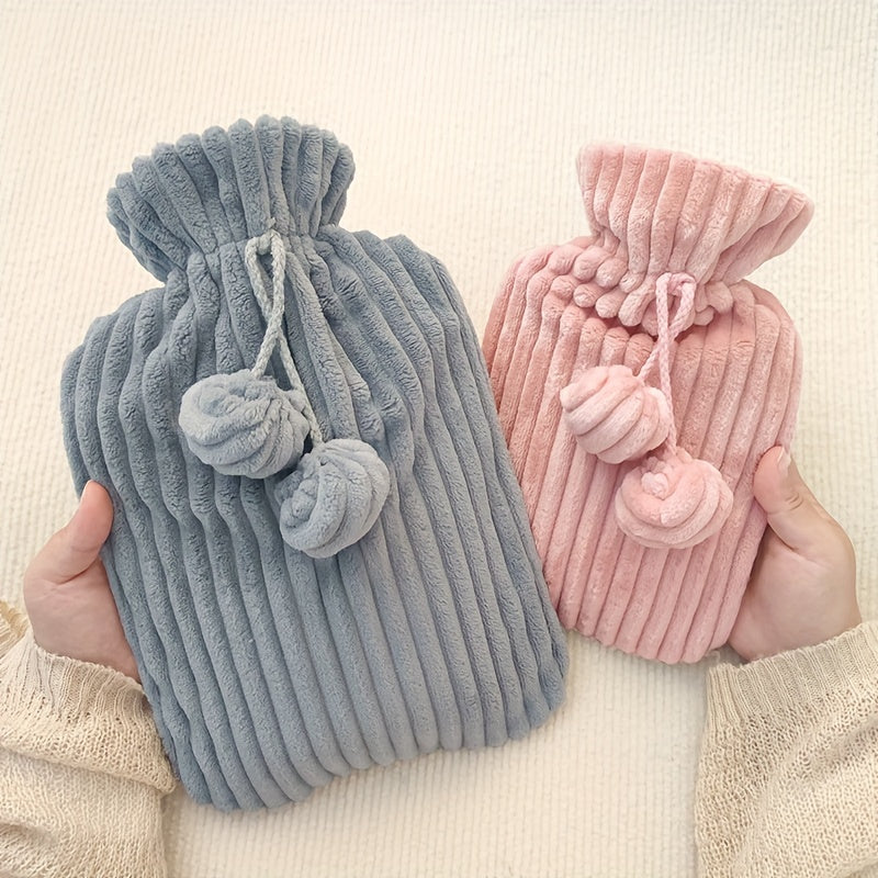 1000ml 2000ml Double Layer Hot Water Bag Hand Warmer Winter Christmas
