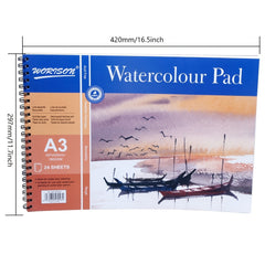 Acidfree A3 A4 A5 180gsm Watercolor Paper Pad