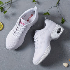 Breathable Mesh Women's Heightened Dance Shoes