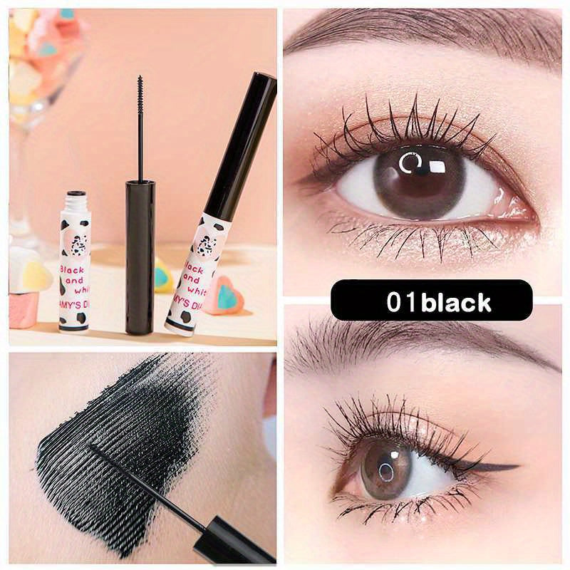 4D Silk Fiber Mascara Extra Volume Waterproof Natural Lashes Extension