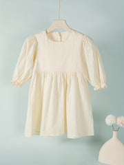 Cute Toddler Baby Girls Cotton Ruffle Dress
