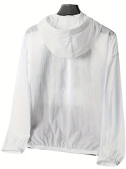 Men's Breathable Sunscreen Windbreaker Jacket