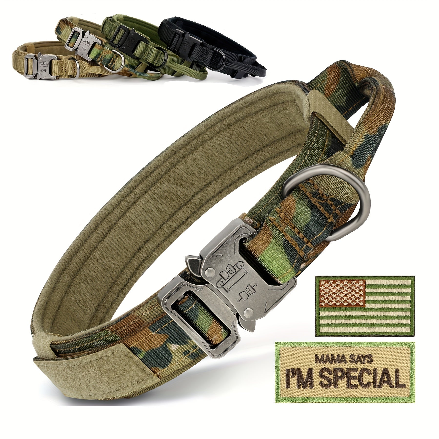 Taglory Strong Tactical Dog Collar with Handle