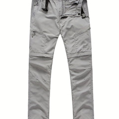 Mens Convertible Hiking Pants Quick Dry Lightweight Trousers