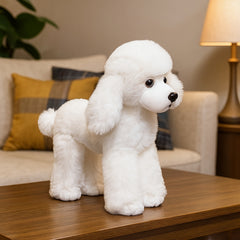 Jumbo Poseable Poodle Plush Squishy Body & Brown