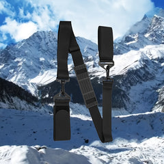 Adjustable Skiing Pole Strap Double Board Fixing Strap