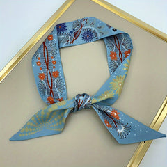 Daisy Ribbon Scarf Girl Wrap Bag Hair Band Neck Scarf