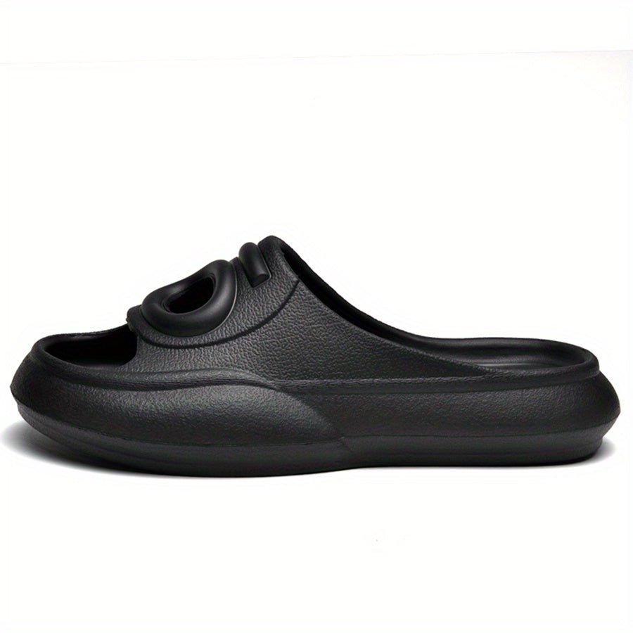 Men's Funny Slides Casual Non Slip Slippers Open Toe Shoes Indoor Outdoor