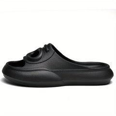Men's Funny Slides Casual Non Slip Slippers Open Toe Shoes Indoor Outdoor