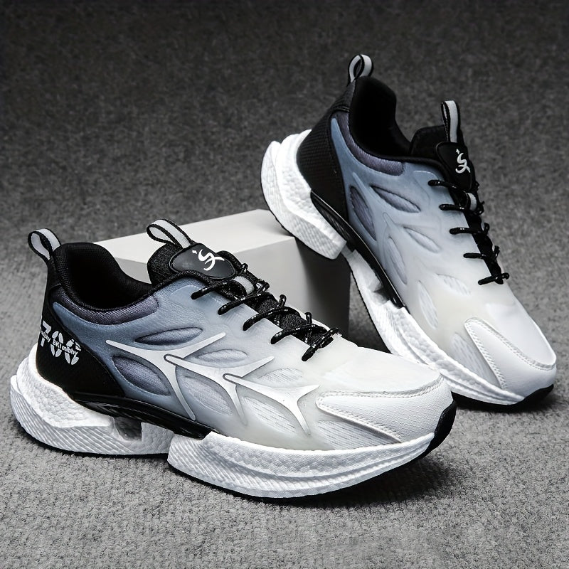 Men's Shock Absorption Running Shoes Comfortable Non Slip Rubber Sole
