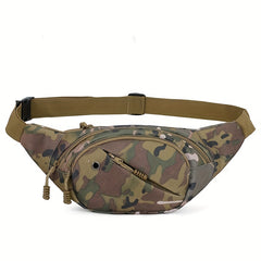 Waterproof Camo Chest Bag Fanny Pack for Outdoor Sports