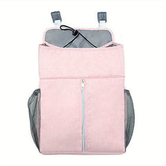 Diaper Organizer Crib Hanging Bag Crib Side Storage Hanging Diaper Caddy