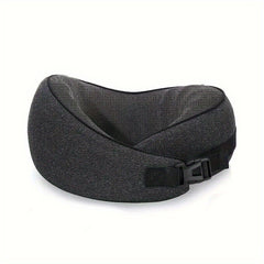 100% Memory Foam Travel Pillow Neck & Chin Support Adjustable Comfortable