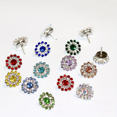 30 Creative Sparkly Sunflower Thumbtacks for Photo Wall Decor