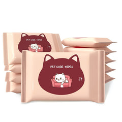 Tears Wipes for Cats & Dogs - Pet Cleaning Tool