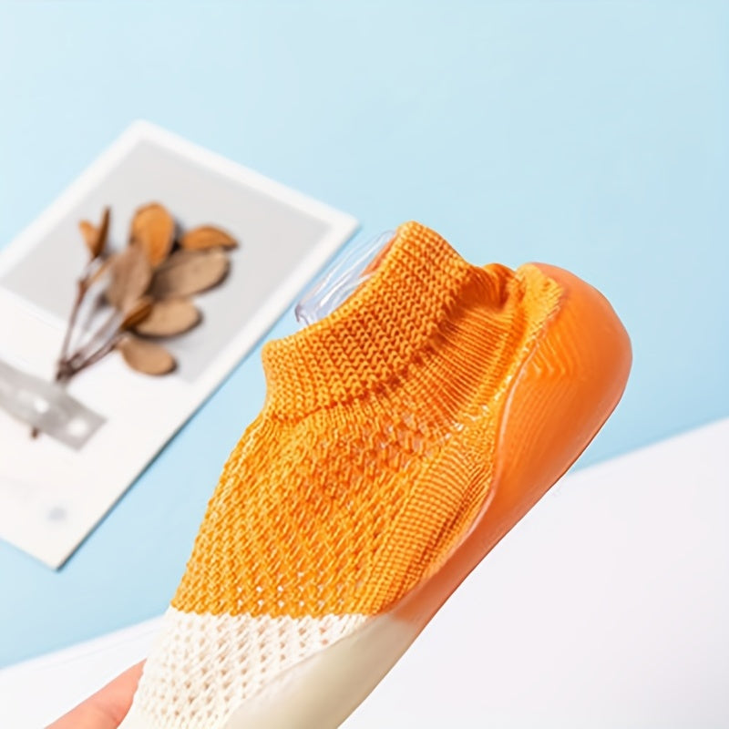 Comfy Slip On Sock Shoes for Baby Girls Non Slip Walking Shoes