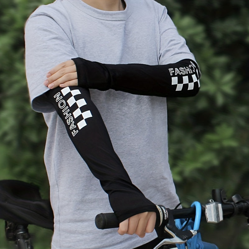 Men's & Women's Ice Sleeve Gloves - Stay Cool & Protected This Summer
