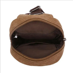 Canvas Crossbody Chest Bag for Men