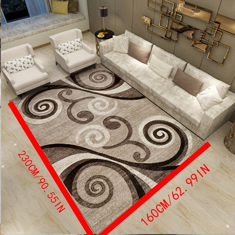 Abstract Area Rug Soft Nordic Carpet for Bedroom
