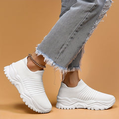 Women's Lightweight Running Shoes Breathable Low Top Outdoor Sneakers