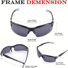 Men's Polarized Sports Sunglasses Lightweight Driving Glasses