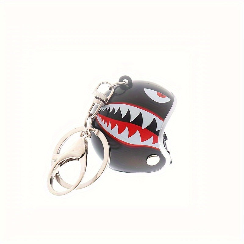 Mini Motorcycle Helmet Keychain Bag Pendant Decoration