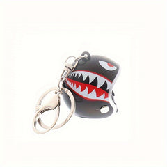 Mini Motorcycle Helmet Keychain Bag Pendant Decoration