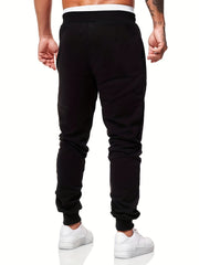 Mythic Dragon Pattern Men's Warm Jogger Sweatpants for Fall/Winter