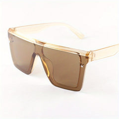 Colorful Square Shades Sunglasses with PC Frame