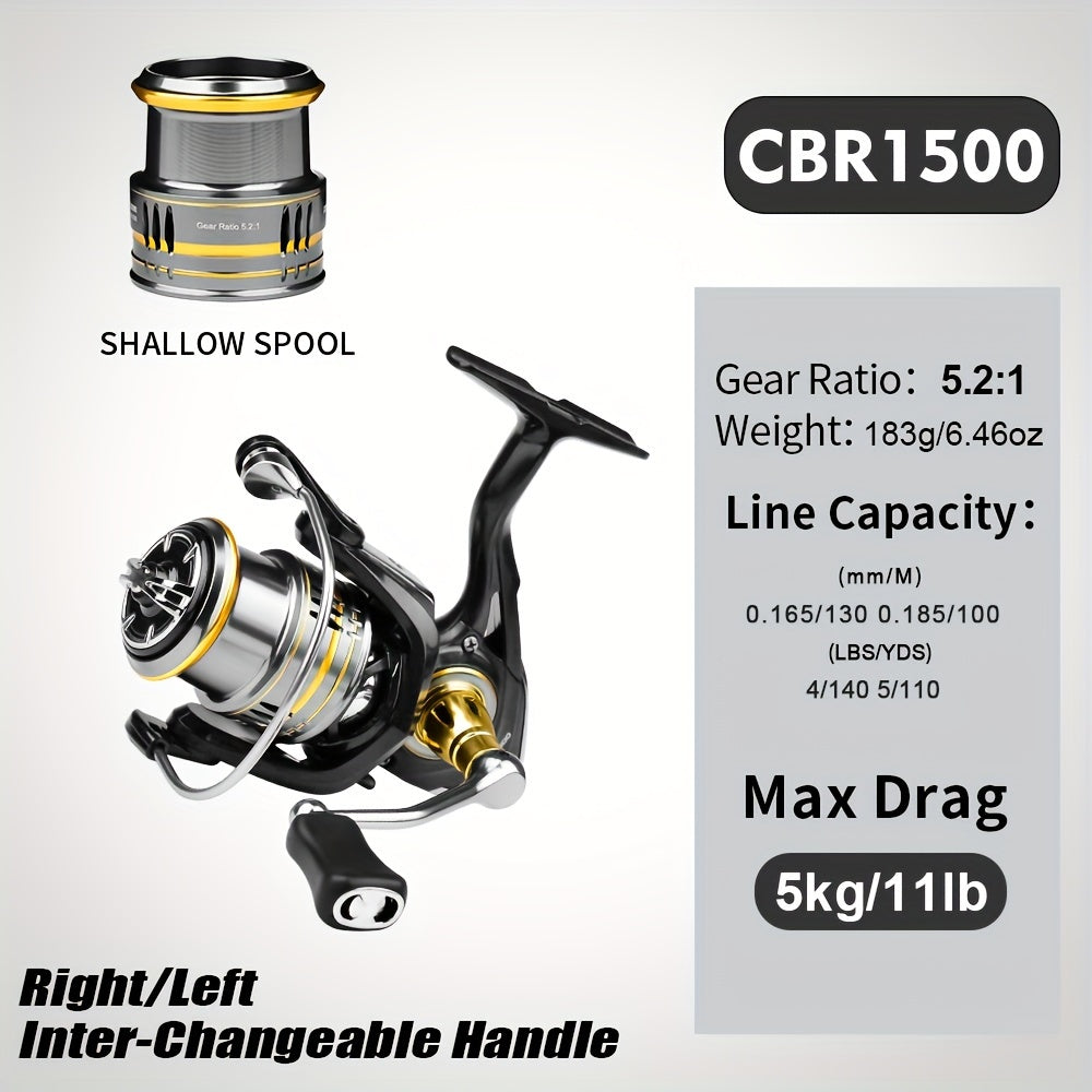 PROBEROS 1500-3500 Spinning Reel 5.2:1 5+1BB