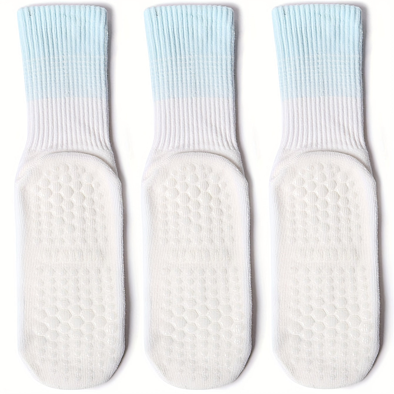 6 Pairs Women's Non-slip Yoga Pilates Socks Comfortable Breathable