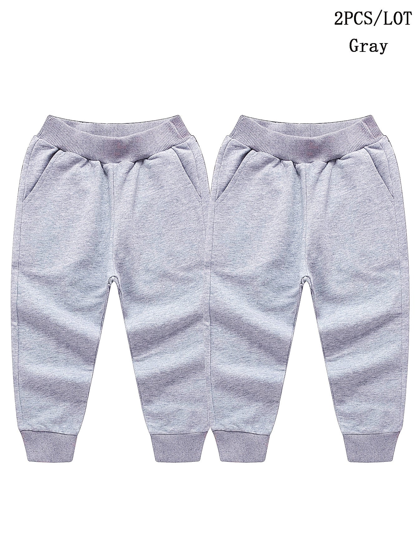 Boys Casual Active Sweatpants Elastic Waist Sports Pant