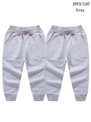 Boys Casual Active Sweatpants Elastic Waist Sports Pant