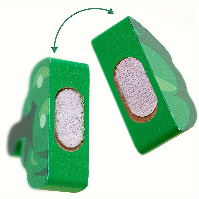 Wooden Toy Cutting Fruits and Vegetables Set