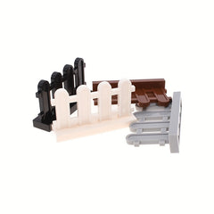 10pcs Wooden Building Blocks Set for Animal Scenes & Farm Toy Sets