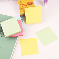 400 Sheets Sticky Notes 4 Colors Office Supplies