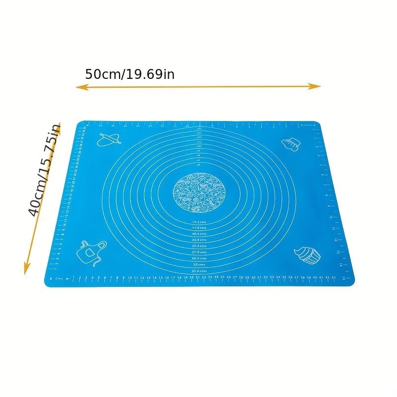 Silicone Pastry Mat Non Stick Baking Mat Non Slip Counter Mat