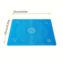 Silicone Pastry Mat Non Stick Baking Mat Non Slip Counter Mat