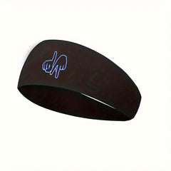 Men's Breathable Mesh Sports Headband for Running Yoga Fitness
