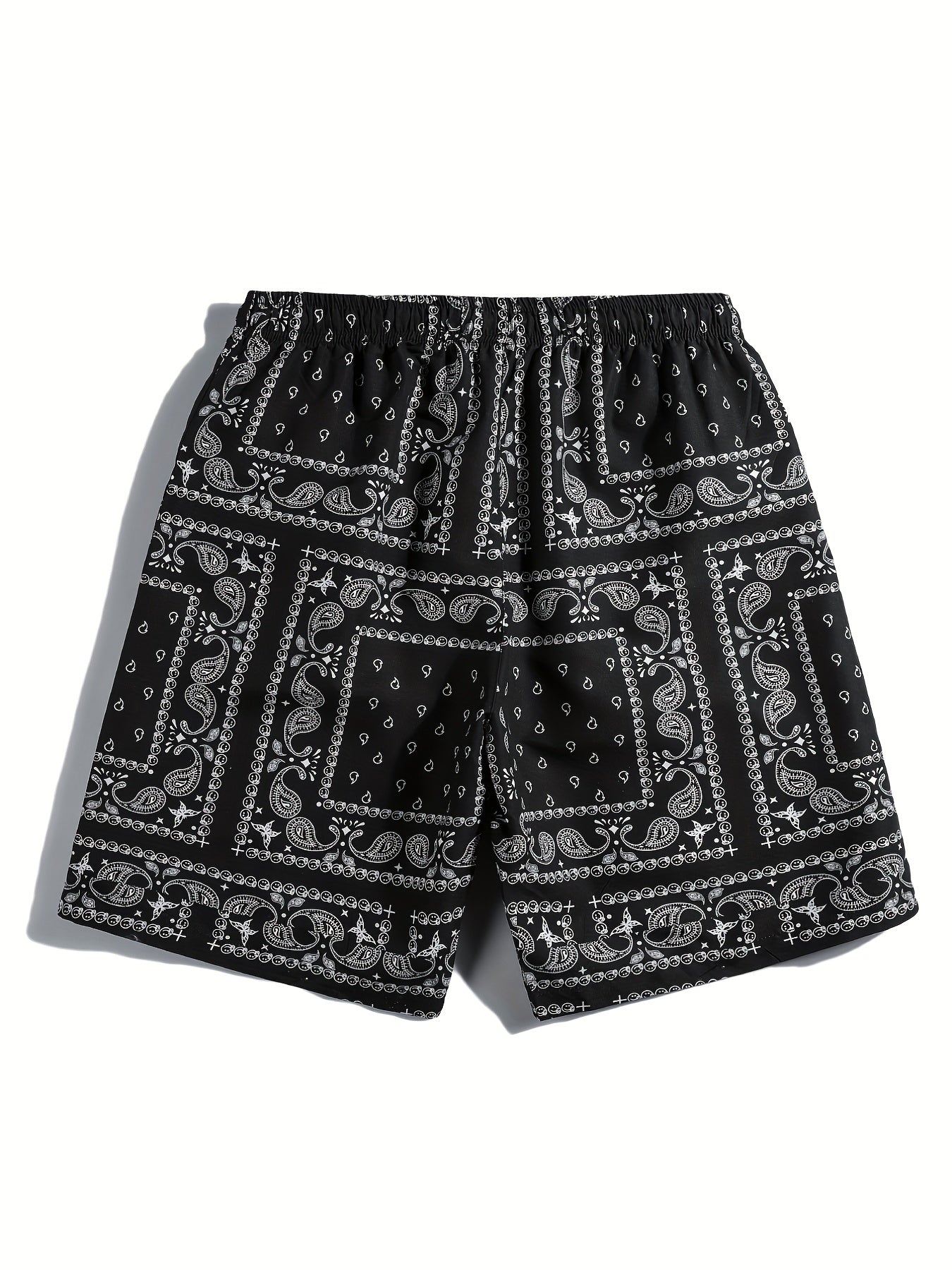 Paisley Men's Quick Dry Hawaiian Board Shorts With Pockets