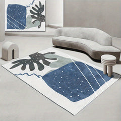 Modern Abstract Area Rug Soft Non-slip Carpet Washable