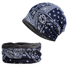 Winter Men's Christmas Ear Protection Warm Head Cap