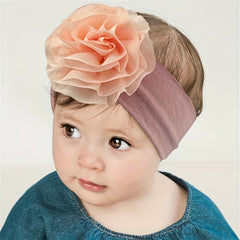 Baby Wide Flower Headband Hair Band